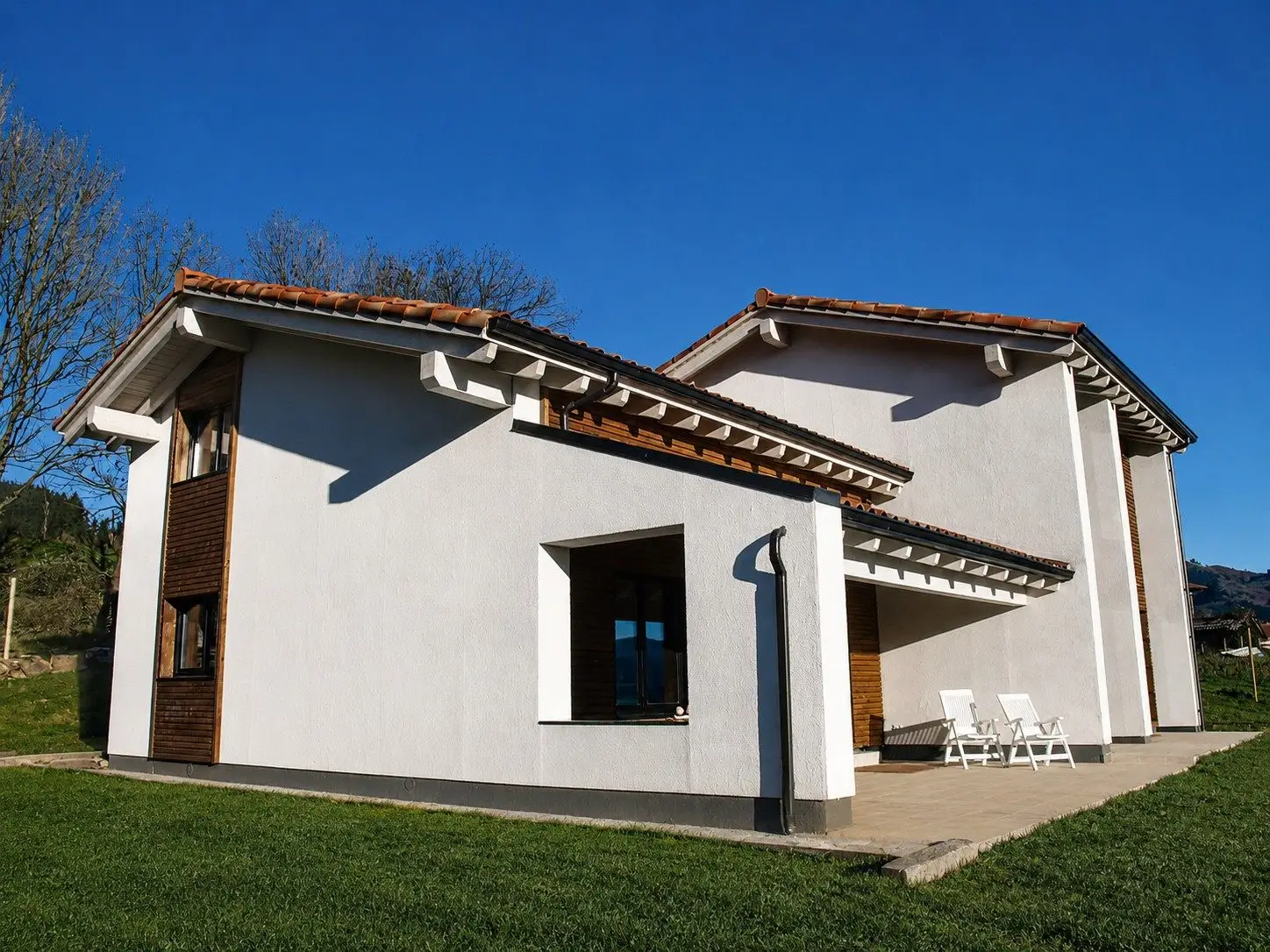Vivienda unifamiliar en Markio (Ugao) con estructura de entramado de madera Vivienda unifamiliar en Markio (Ugao) con estructura de entramado de madera